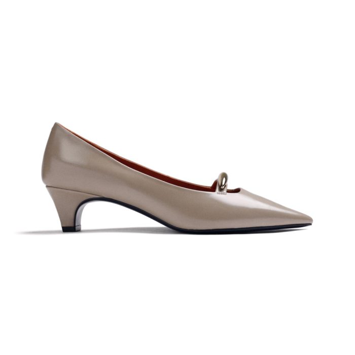 Gioseppo Δερμάτινη Γυναικεία Γόβα Taupe (80040-TAUPE)