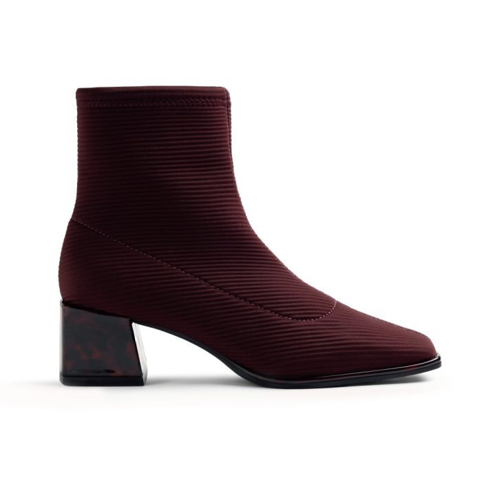 Gioseppo Γυναικείο Μποτάκι Burgundy (80115-BURDEOS)