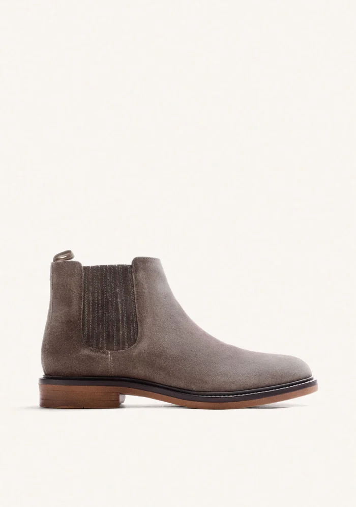 Gioseppo Δερμάτινο Ανδρικό Μποτάκι Taupe (80591-TAUPE)