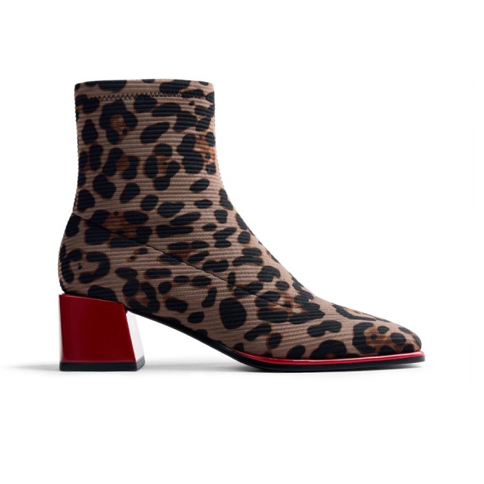 Gioseppo Γυναικείο Μποτάκι Leopardo (80683-LEOPARDO)