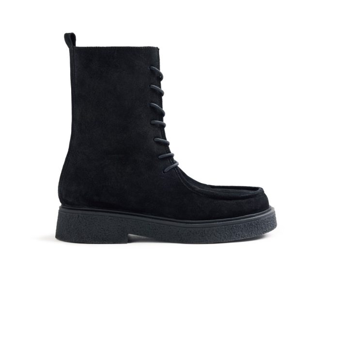Gioseppo Δερμάτινο Γυναικείο Μποτάκι Αρβυλάκι Black (80748-NEGRO)