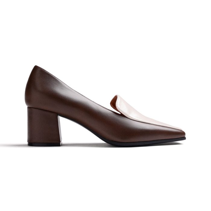 Gioseppo Δερμάτινη Γυναικεία Γόβα / Loafer Pump Brown (80812-MARRON)