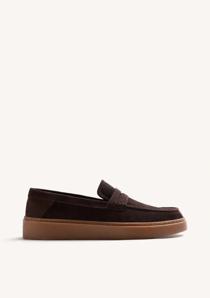 Gioseppo Δερμάτινο Ανδρικό Μοκασίνι / Loafer Chocolate (80933-CHOCOLATE)