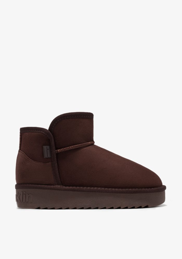D. Franklin Γυναικείο Μποτάκι Chocolate (DFSH370021-CHOC)