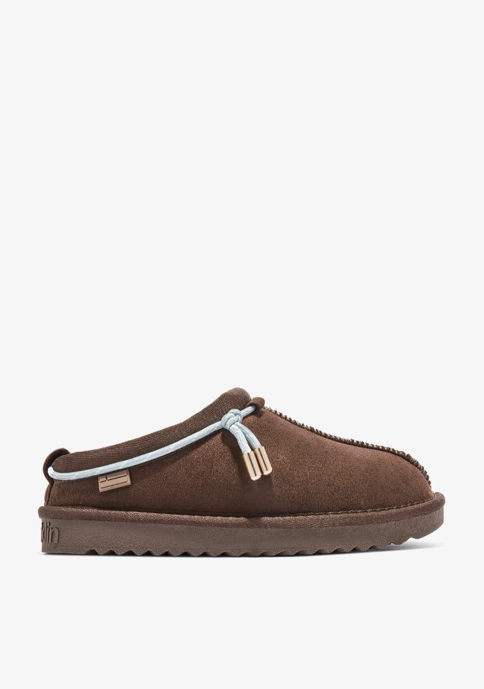 D. Franklin Γυναικείο Mule Chocolate (DFSH426017-CHOC)