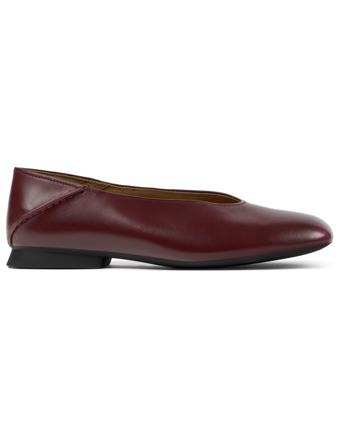 Camper Δερμάτινη Γυναικεία Μπαλαρίνα Cabernet Maple (K201253-054)