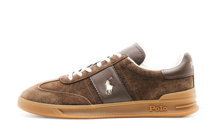 Polo Ralph Lauren Ανδρικά Sneakers HRT AERA Brown (809973707001)