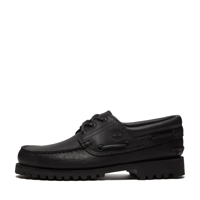 Tamaris Δερμάτινα Ανδρικά Παπούτσια Timberland Authentic Boat Shoe Black (TB0A2PDQANI)