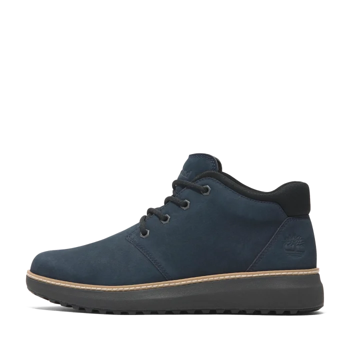 Timberland Hudson Road Mid Lace Up Chukka Boot Navy Nubuck (TB0A69Q5W06)